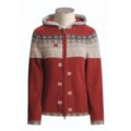 Woolrich Snowflake Hooded Sweater - Lambswool (For Women)