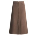 CoVelo Zipper Skirt - Boiled Wool (For Women)