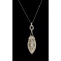 Judith Jack Two-Tone Pendant Necklace - 14K Gold Vermeil, Sterling Silver (For Women)