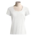Tribal Sportswear Stretch Shirt - Scoop Neck, Short Sleeve (For Women)