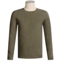 Calida Cotton Rib Undershirt - Long Sleeve (For Men)