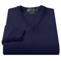 J.G. Glover Wool Sweater - V-Neck (For Men)
