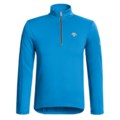 Descente Thermal D-Lux Shirt - Zip Neck, Long Sleeve (For Men)