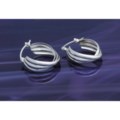Stanley Creations Multi-Hoop Earrings - 14K White Gold