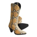 Twisted X Western High Heel Boots - Faux-Python Leather (For Women)