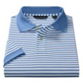 Scott Barber Feeder Stripe Polo Shirt - Diamond Pique, Short Sleeve (For Men)