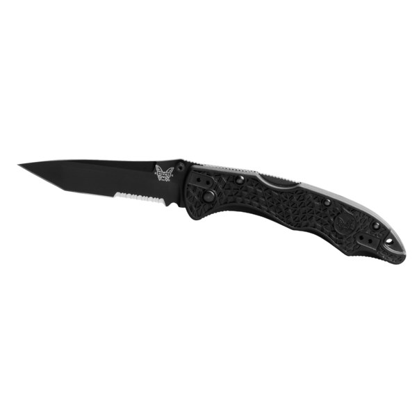 Outdoor Benchmade Pika Ii Tanto Folding Knife - Combo Blade, Lockback