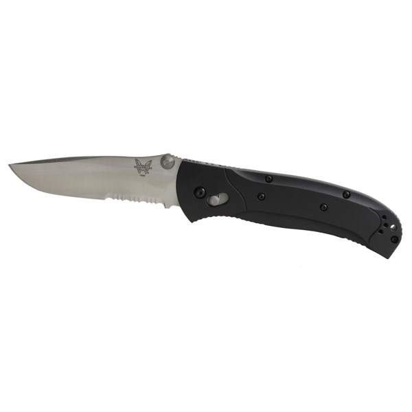 Outdoor Benchmade Ambush Folding Knife - Combo Blade, Rolling Lock