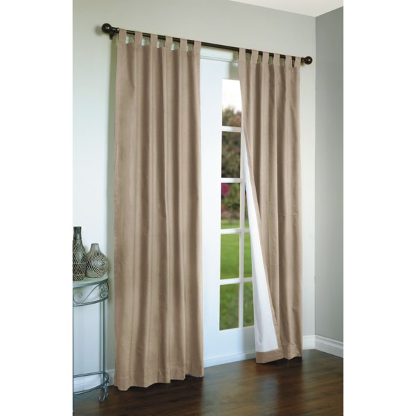 Thermalogic Weathermate Curtains - 80x54&quot;, Tab-Top, Insulated