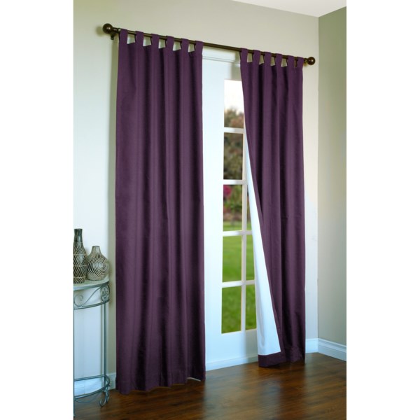 Thermalogic Weathermate Curtains - 80x54&quot;, Tab-Top, Insulated