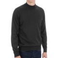 Toscano Mock Turtleneck Sweater - Italian Merino Wool (For Men)
