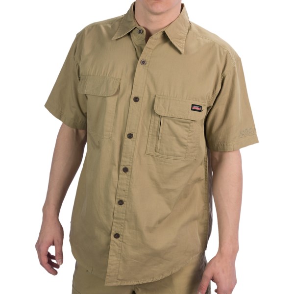 Dickies Cotton Shirt - Short Sleeve (for Men)