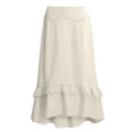 Two Star Dog Gwyneth Paneled Linen Skirt with Eyelet Trim (For Women)