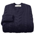 Johnstons of Elgin V-Neck Sweater - Scottish Cashmere (For Men)