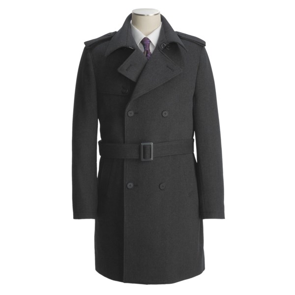 Jacob Siegel Belted Trench Coat - Twill (For Men)