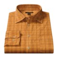 Martin Gordon Silk-Cotton Twill Shirt - Long Sleeve (For Men)