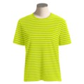 Liz Claiborne Tee with Crest - Short Sleeve (For Women)