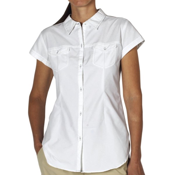 ExOfficio Dryflylite Shirt - UPF 30 , Short Sleeve (For Women)