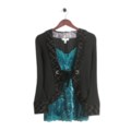 David Brooks Shrug Cardigan Sweater - Faux-Fur Trim (For Women)
