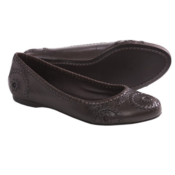 Jack Rogers Rogers Slim Flats - Leather (For Women)