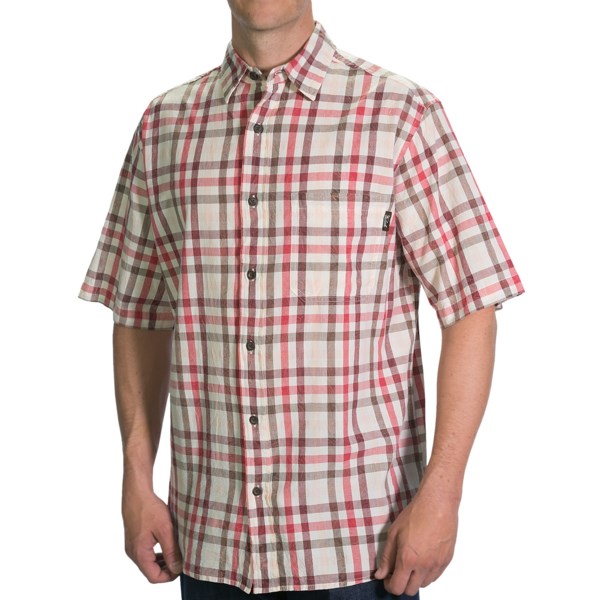 Woolrich Red Creek Plaid Shirt - Short Sleeve (for Men)