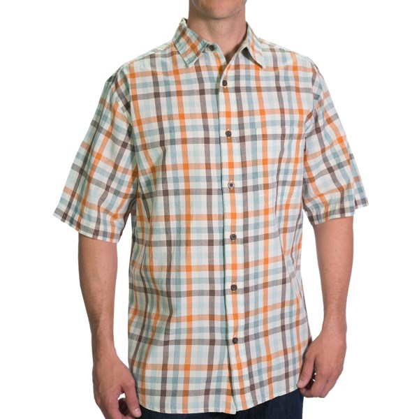 Woolrich Red Creek Plaid Shirt - Short Sleeve (for Men)