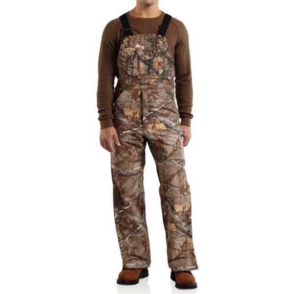 Carhartt AP Camo Bib Overalls - Insulated, Quilt-Lined (For Men)