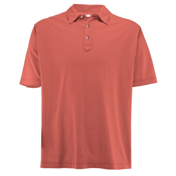 White Sierra Trinidad Falls Polo Shirt - Short Sleeve (For Men)