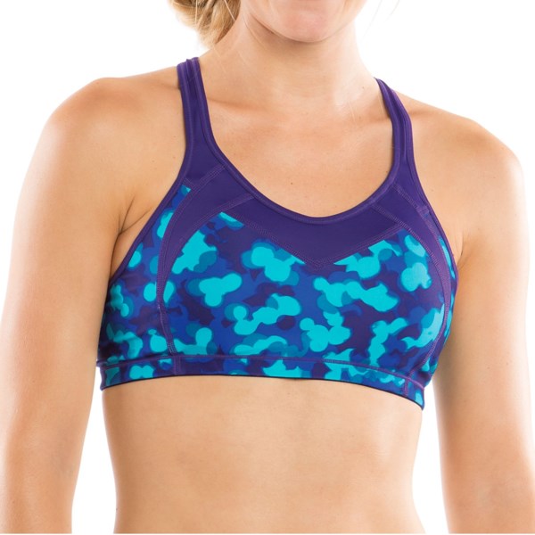Moving Comfort Urban X-over Sports Bra - Wire-free (for Women)