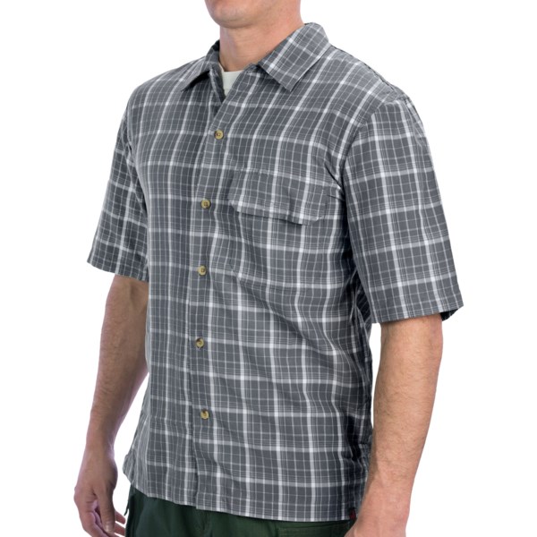 Woolrich Elite Discreet Carry Button-up Shirt - Upf 30 , Short Sleeve (for Men)