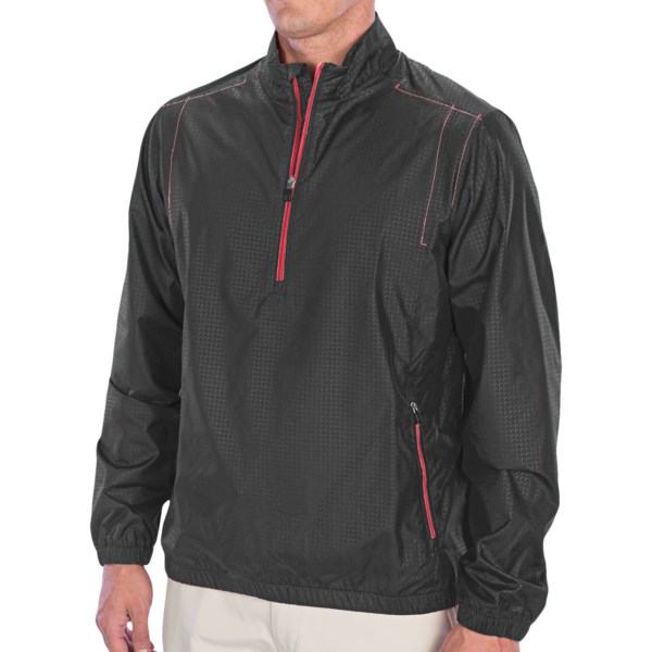 Adidas Golf ClimaProof Wind Pullover - Zip Neck, Long Sleeve (For Men)