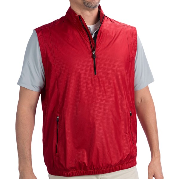 Adidas Golf ClimaProof(R) Wind Vest - Zip Neck (For Men)