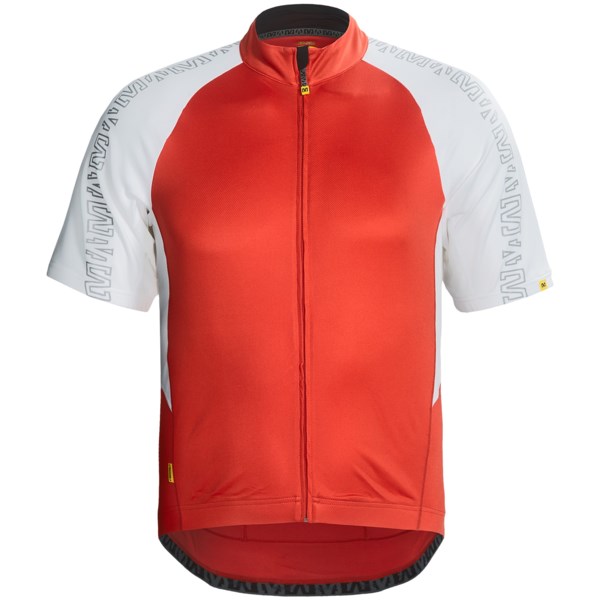 Mavic Sprint Relax Cycling Jersey - UPF 30, Full Zip, Short Sleeve (For Men)