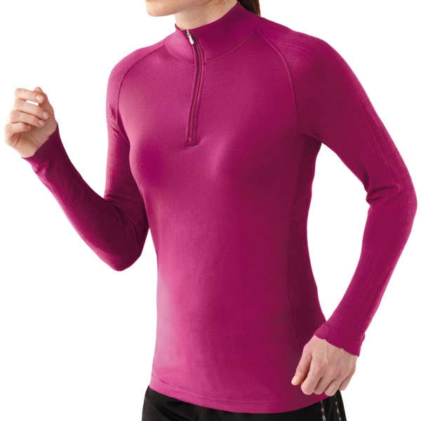 SmartWool PhD Run Zip Shirt - Lightweight, Merino Wool, Long Sleeve (For Women)