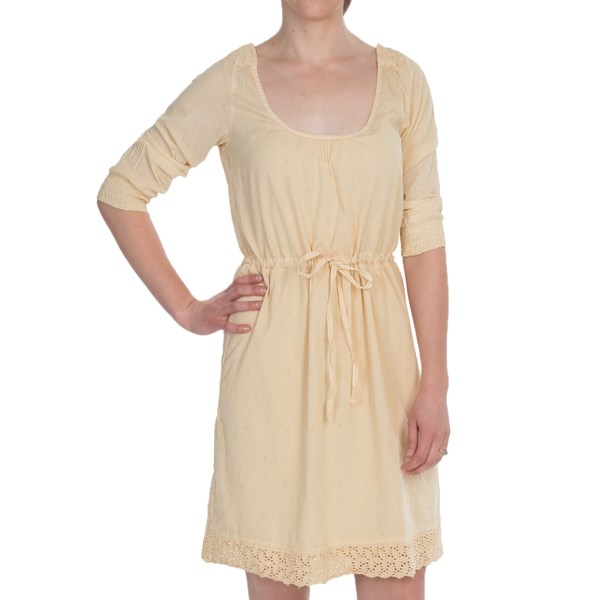 Gramicci Floret Dress - Cotton, 3/4 Sleeve (For Women)