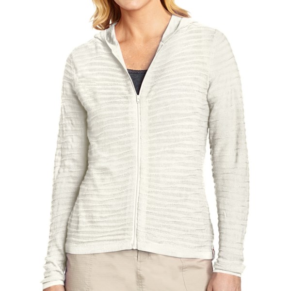 Woolrich Tidewater Hoodie Sweater - Sheer, Full Zip (For Women)