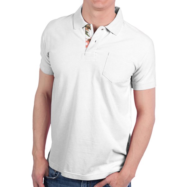 Vintage 1946 Cotton Pique Polo Shirt - Short Sleeve (For Men)