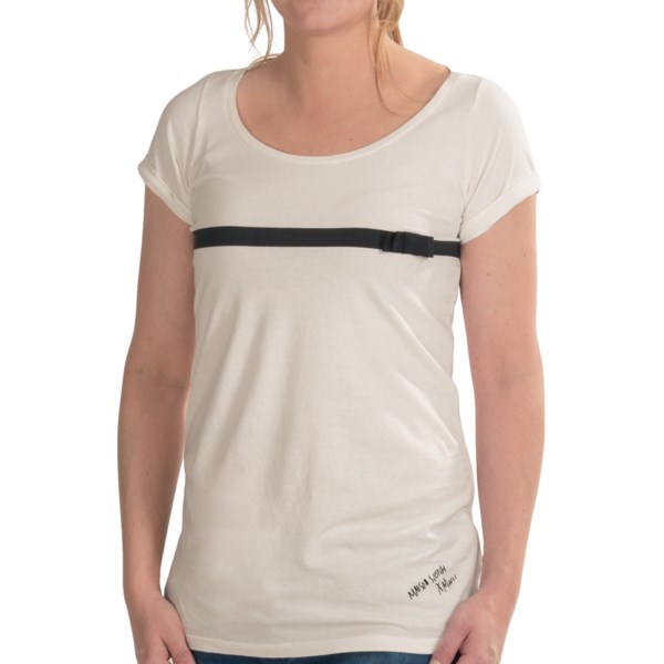 Maison Scotch Cotton Jersey T-Shirt - Short Sleeve (For Women)