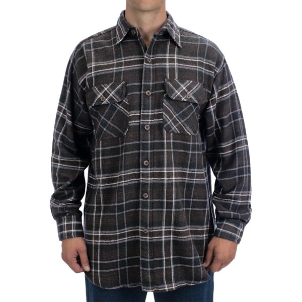 Canyon Guide Juneau Brawny Plaid Shirt - Flannel, Long Sleeve (For Men)