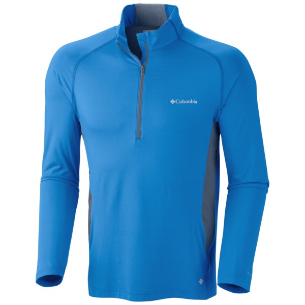 Columbia Sportswear Freeze Degree Shirt - UPF 50, Zip Neck, Long Sleeve (For Men)