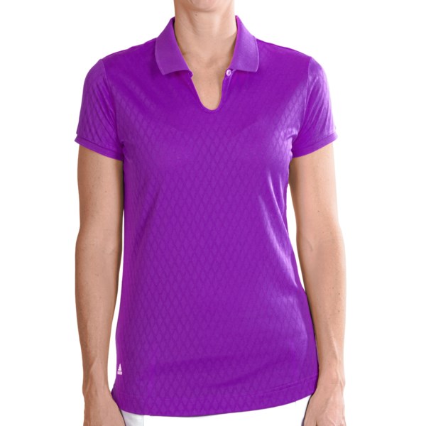 Adidas Golf Puremotion Polo Shirt - CoolMax(R), Short Sleeve (For Women)