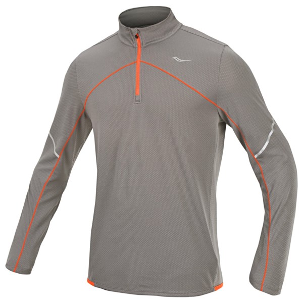 Saucony Transition Sportop Pullover - Zip Neck, Long Sleeve (For Men)