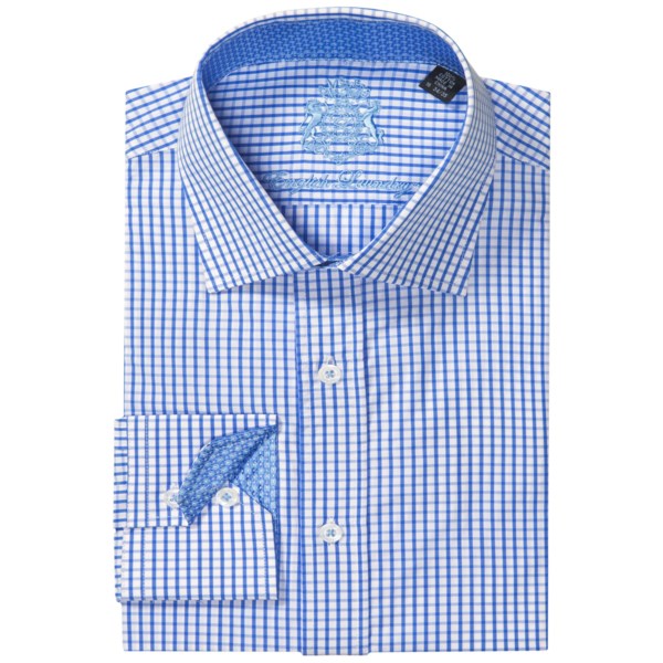 English Laundry Checkered Dress Shirt - Long Sleeve (for Men)