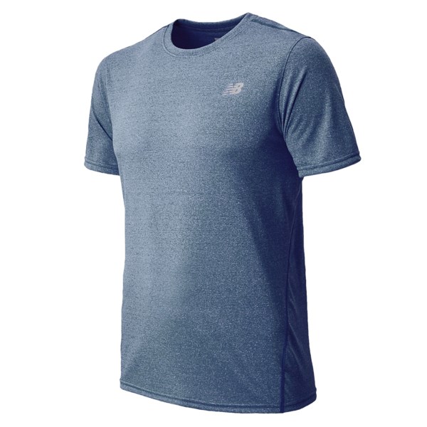 New Balance Heathered T-Shirt - Short Sleeve (For Men)