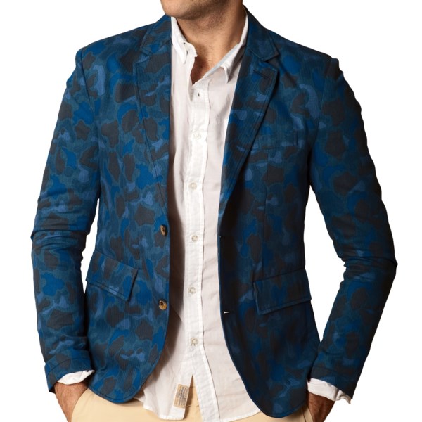 J.A.C.H.S. Double-Faced Camouflage Blazer - Two-Button (For Men)