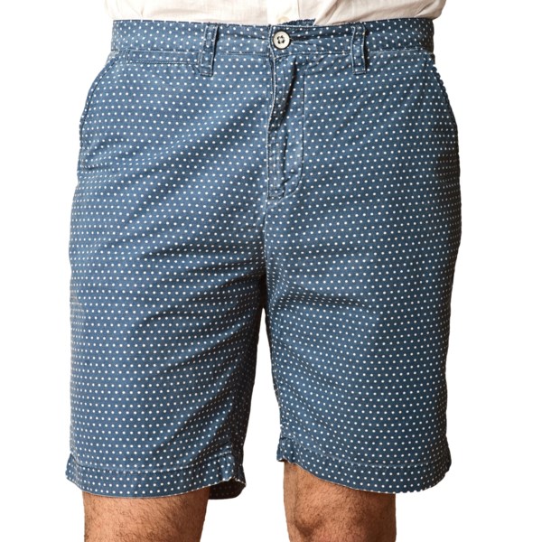 J.A.C.H.S. Dot Print Bermuda Shorts - Cotton (For Men)
