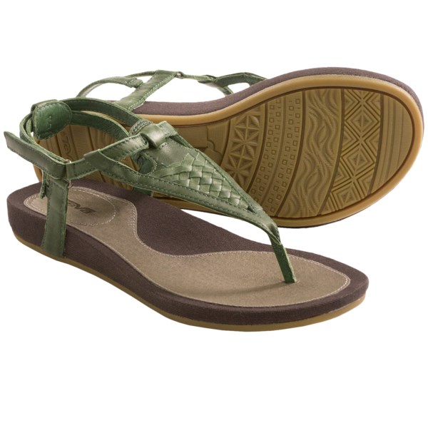 Teva Capri Sandals - Leather (For Women)