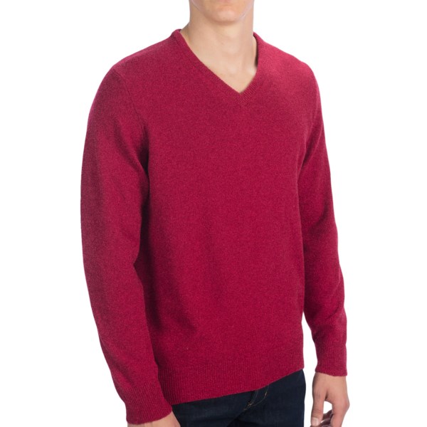 Clan Douglas Cashmere Sweater - V-neck (for Men)