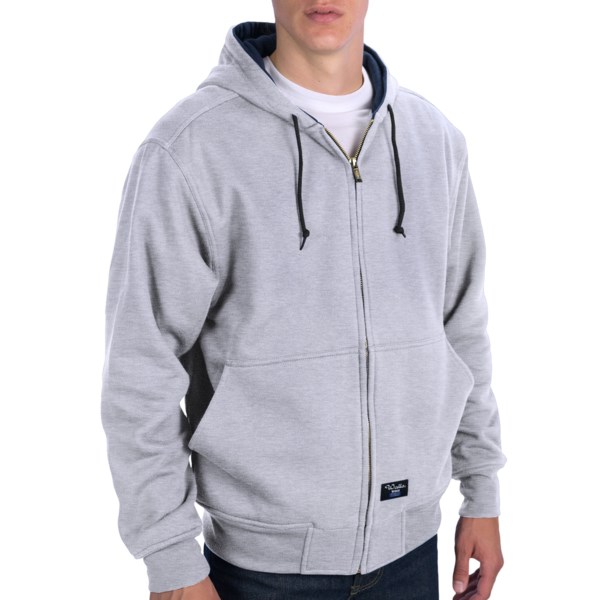 Walls Workwear Hooded Sweatshirt - Thermal Lining, Full Zip (For Men)