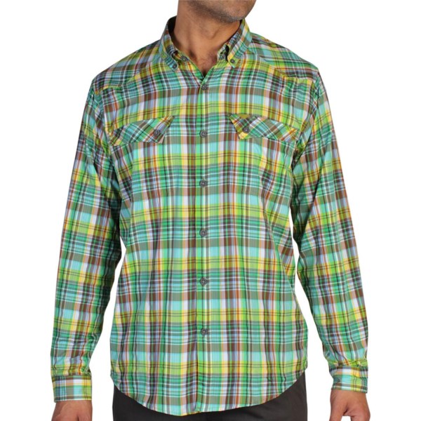ExOfficio Minimo Plaid Shirt - UPF 50 , Long Sleeve (For Men)